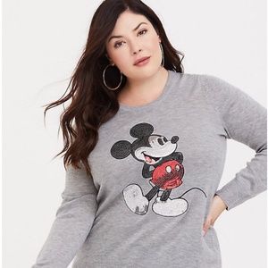 Disney Mickey's 90th Sequin Pullover Sweater 0